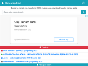 'manelemp3.net' screenshot