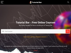 'tutorialbar.com' screenshot