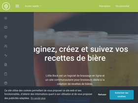 'littlebock.fr' screenshot