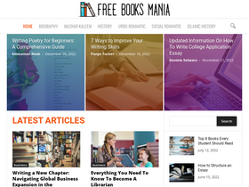 'freebooksmania.com' screenshot