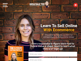 'wholesaleted.com' screenshot