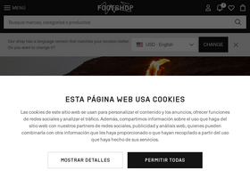 'footshop.es' screenshot
