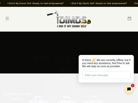 ididitmydamnself.com homepage screenshot