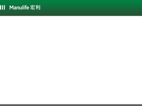 'mymanulife.com.hk' screenshot