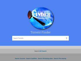 'torrent-finder.info' screenshot