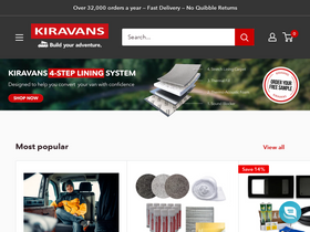 'kiravans.co.uk' screenshot