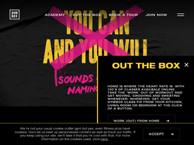 'gymbox.com' screenshot