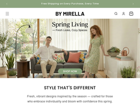 Bymirella homepage screenshot