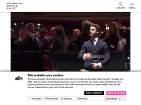 'operaballet.nl' screenshot
