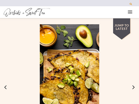 'orchidsandsweettea.com' screenshot