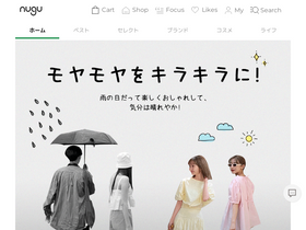 'nugu.jp' screenshot
