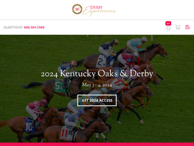 'derbyexperiences.com' screenshot