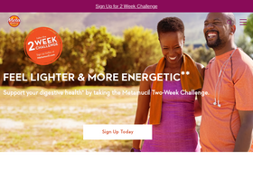 'metamucil.com' screenshot