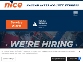 'nicebus.com' screenshot