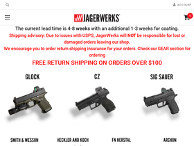 'jagerwerks.com' screenshot