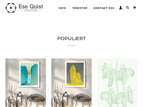 esequist.com homepage screenshot