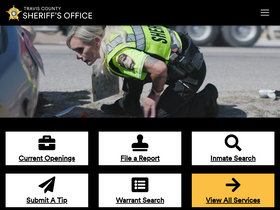 'tcsheriff.org' screenshot