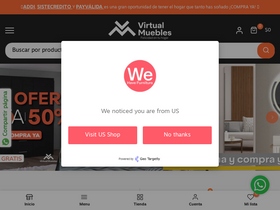 'virtualmuebles.com' screenshot