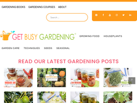 'getbusygardening.com' screenshot