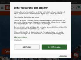 'biketown.se' screenshot