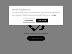 'guerlain.com' screenshot