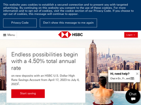 'hsbc.ca' screenshot