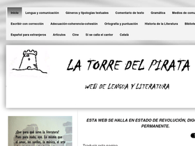 'latorredelpirata.com' screenshot