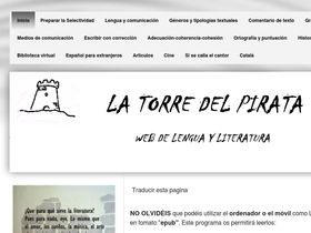 'latorredelpirata.com' screenshot