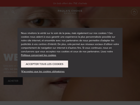 'paulaschoice.fr' screenshot