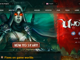 'uwow.biz' screenshot