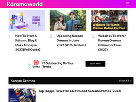 'kdramaworld.org' screenshot