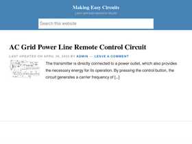 'makingcircuits.com' screenshot