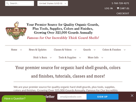 welburngourdfarm.com homepage screenshot