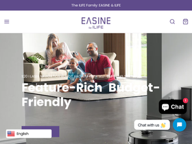 easine.com homepage screenshot