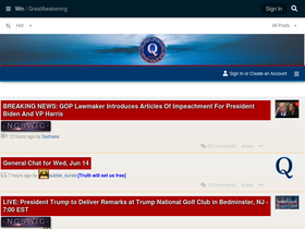 'greatawakening.win' screenshot