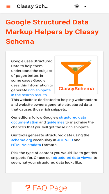 classyschema.org