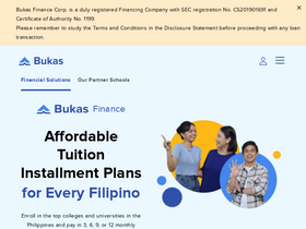 'bukas.ph' screenshot
