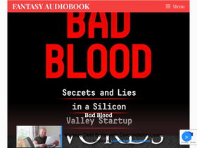 'fantasyaudiobook.com' screenshot