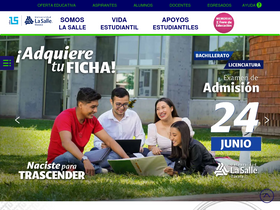 'ulsaoaxaca.edu.mx' screenshot