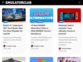 'emulatorclub.com' screenshot