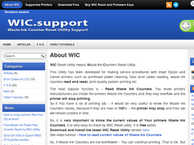 'wic.support' screenshot