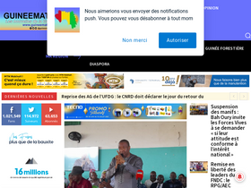 'guineematin.com' screenshot
