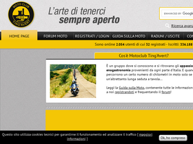 'motoclub-tingavert.it' screenshot