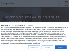 'helloartisan.com' screenshot