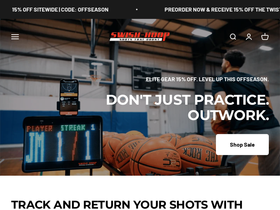 swishhoop.com homepage screenshot
