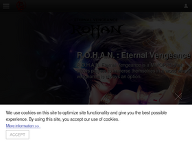 'portal.playrohan.com' screenshot