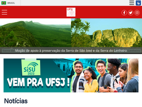 'ufsj.edu.br' screenshot