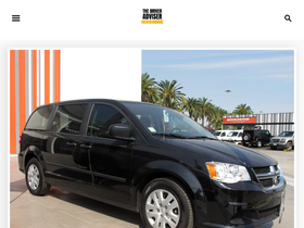 'thedriveradviser.com' screenshot