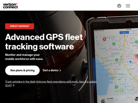 'fleetmatics.com' screenshot