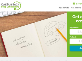 'cartakeback.com' screenshot